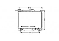RADIADOR DIÉSEL 2.0 TDi AT 52002077 International Radiators