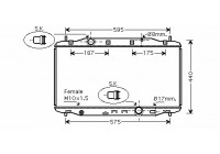 RADIADOR DIÉSEL 2.2 CDTi 25002190 International Radiators