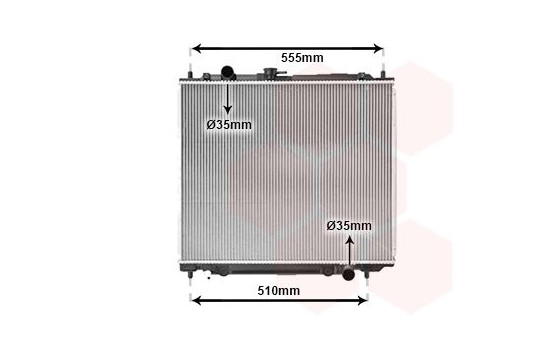 RADIADOR DIESEL 2.8TD - COCHE sin AIRE ACONDICIONADO 32002109 International Radiators, Imagen 2