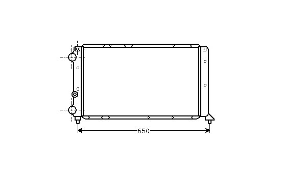 RADIADOR DIÉSEL 86+ 1.9 TD 73002017 International Radiators
