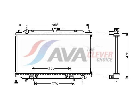 Radiador DN2189 Ava Quality Cooling