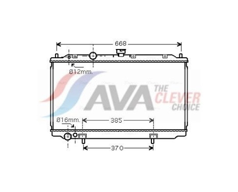 Radiador DN2237 Ava Quality Cooling