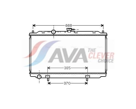 Radiador DNA2215 Ava Quality Cooling
