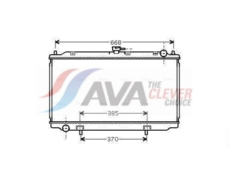Radiador DNA2216 Ava Quality Cooling