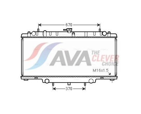Radiador DNA2394 Ava Quality Cooling