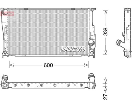 Radiador DRM05003 Denso