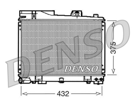 Radiador DRM05034 Denso