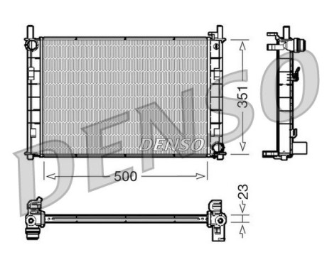 Radiador DRM10045 Denso