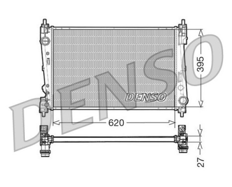 Radiador DRM13015 Denso
