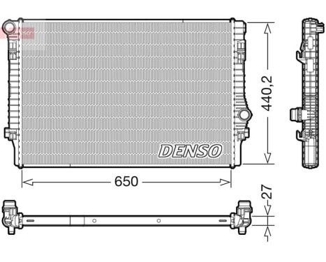 Radiador DRM32049 Denso
