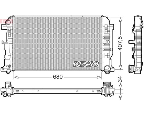Radiador DRM32053 Denso