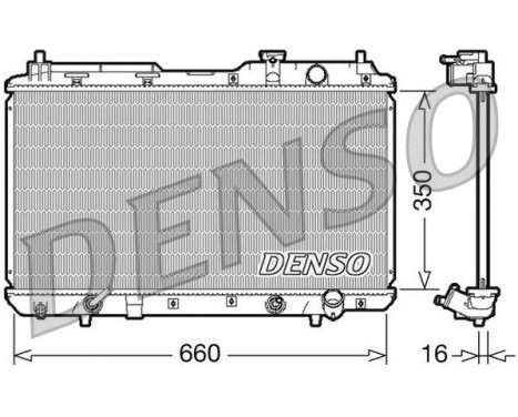 Radiador DRM40010 Denso