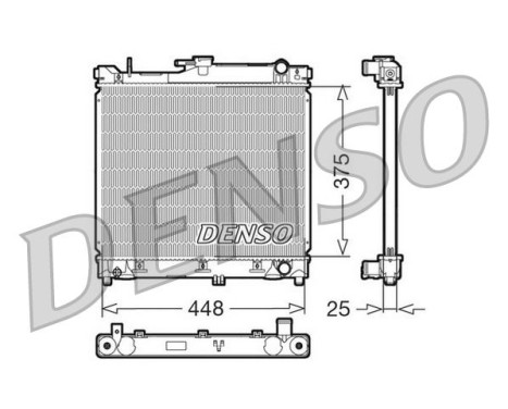 Radiador DRM47014 Denso