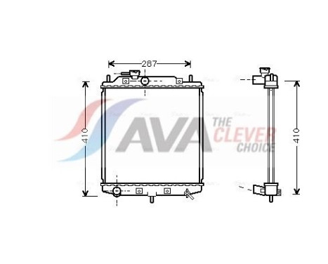 Radiador DU2036 Ava Quality Cooling