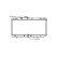 RADIADOR euros Tercel 1.3 Mano 91-94 53002209 International Radiators