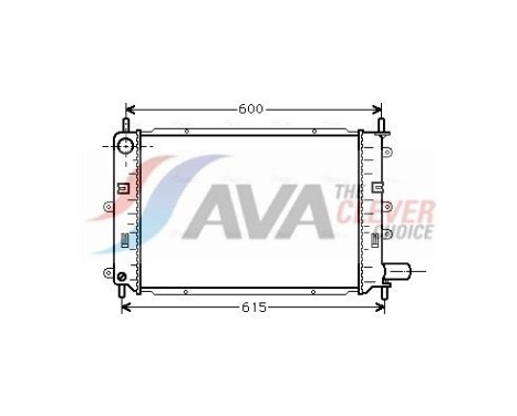 Radiador FD2059 Ava Quality Cooling