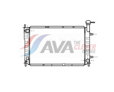 Radiador FD2184 Ava Quality Cooling