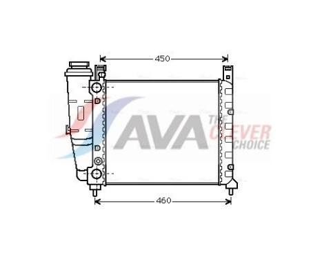 Radiador FT2039 Ava Quality Cooling