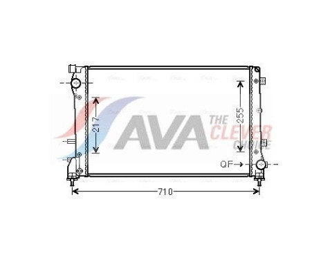 Radiador FT2390 Ava Quality Cooling