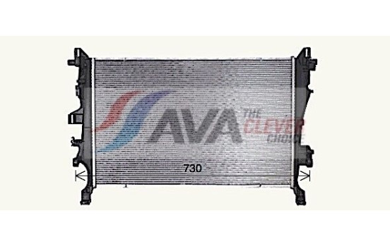 Radiador FT2466 Ava Quality Cooling