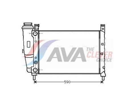 Radiador FTA2122 Ava Quality Cooling