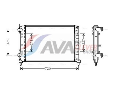 Radiador FTA2261 Ava Quality Cooling