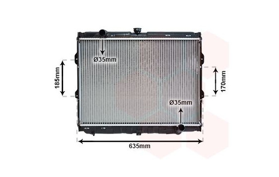RADIADOR GALLOPER 15TDiC MT 97- 82002108 International Radiators, Imagen 2