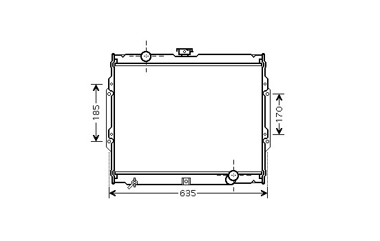 RADIADOR GALLOPER 15TDiC MT 97- 82002108 International Radiators