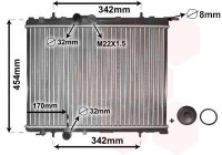 RADIADOR GASOLINA 1.1 / 1.4 / 1.6 40002189 International Radiators Plus