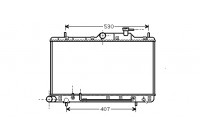 RADIADOR GASOLINA 1.3 A 82002086 International Radiators