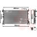 RADIADOR GASOLINA 1.4 MT con AIRE ACONDICIONADO 18002264 International Radiators Plus