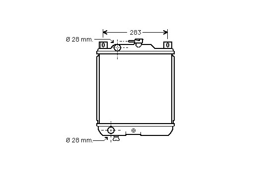 RADIADOR GASOLINA 1.6 52002020 International Radiators