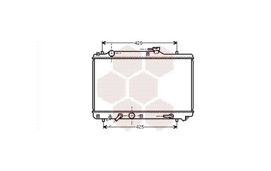 RADIADOR GASOLINA 1.6 Wagon AT 52002051 International Radiators, Imagen 2