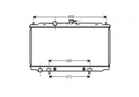 RADIADOR GASOLINA 1.8/2.0 A 13002218 International Radiators Plus