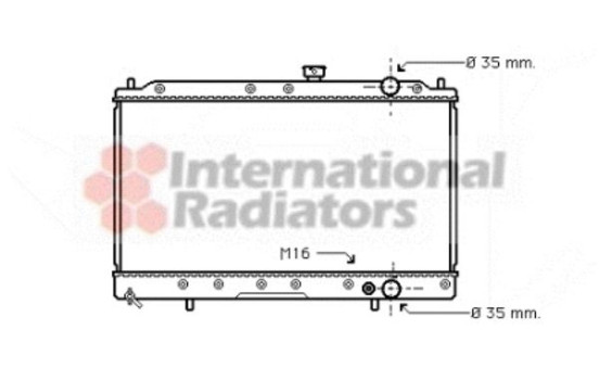 RADIADOR GASOLINA 1600 1800 -COCHE 32002018 International Radiators, Imagen 2