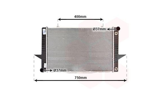RADIADOR GASOLINA 2.0 T-5 / 2.3 T-5 MT 59002092 International Radiators, Imagen 2