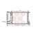 RADIADOR GASOLINA 520 AT sin AIRE ACONDICIONADO 88-92 06002106 International Radiators, Miniatura 2