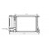 RADIADOR GASOLINA 520 AT sin AIRE ACONDICIONADO 88-92 06002106 International Radiators