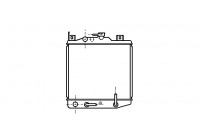 RADIADOR GASOLINA hasta '94 1.0 AT 52002023 International Radiators