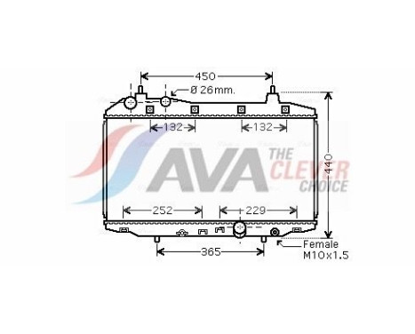 Radiador HD2188 Ava Quality Cooling