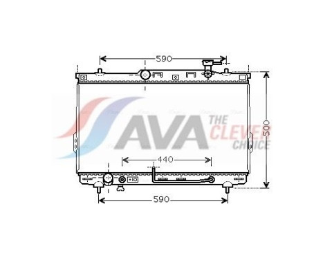 Radiador HYA2110 Ava Quality Cooling