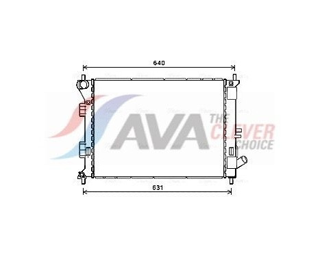 Radiador HYA2335 Ava Quality Cooling
