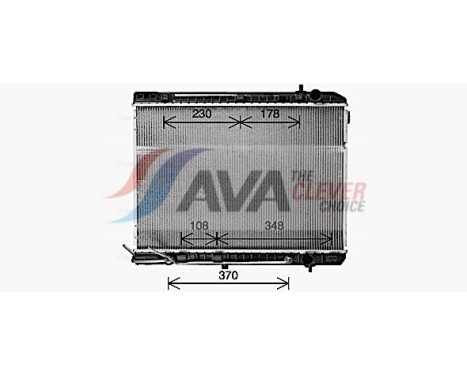 Radiador KA2333 Ava Quality Cooling