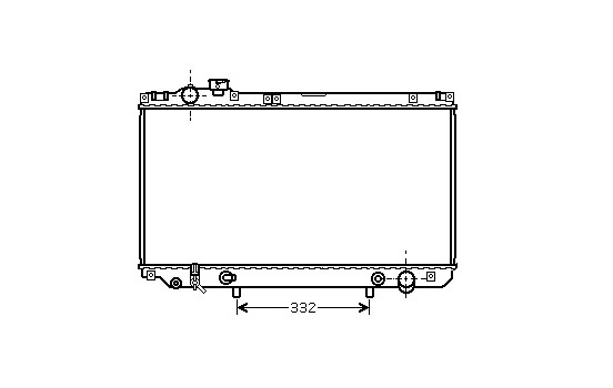 RADIADOR LEXUS GS300 30i AT 93-97 53002312 International Radiators