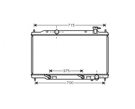 RADIADOR MAXIMA 35i AT desde '03 13002319 International Radiators