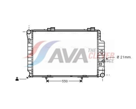 Radiador MS2235 Ava Quality Cooling