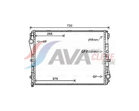 Radiador MS2667 Ava Quality Cooling