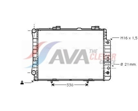 Radiador MSA2190 Ava Quality Cooling