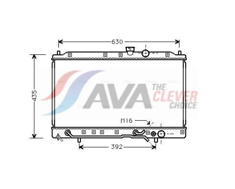 Radiador MT2078 Ava Quality Cooling