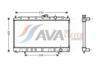 Radiador MT2130 Ava Quality Cooling